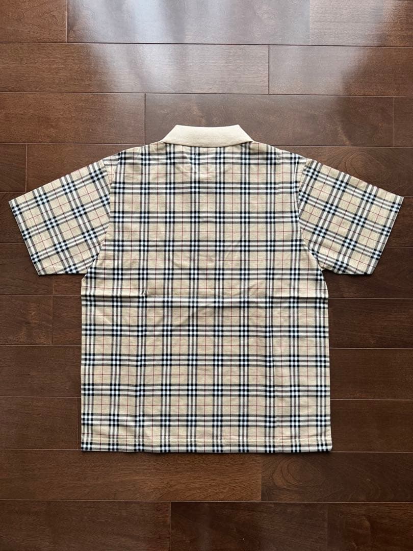 新品未使用未開封！99-00's BURBERRY チェックポロシャツ M