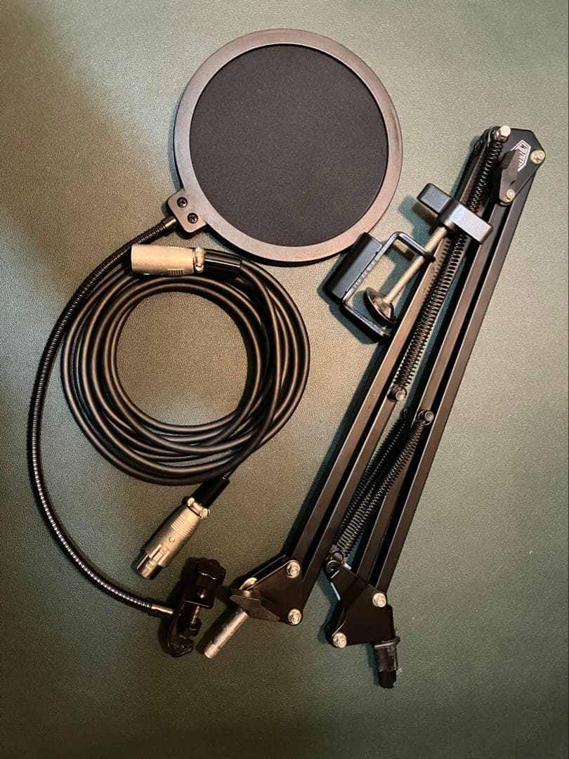 Audio-Technica AT4040 コンデンサーマイク　アーム付き