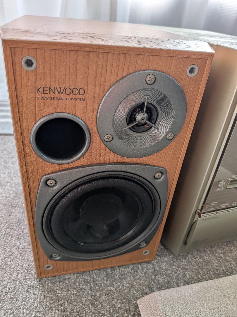 KENWOOD RXD-SL3MD リモコン付き　再生動作確認