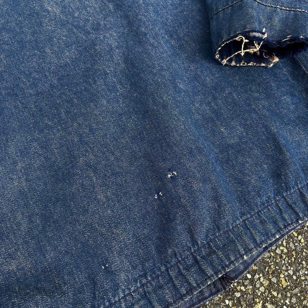 坊*ト様 60s 70s Wrangler デニムカバーオール BLUE BEL