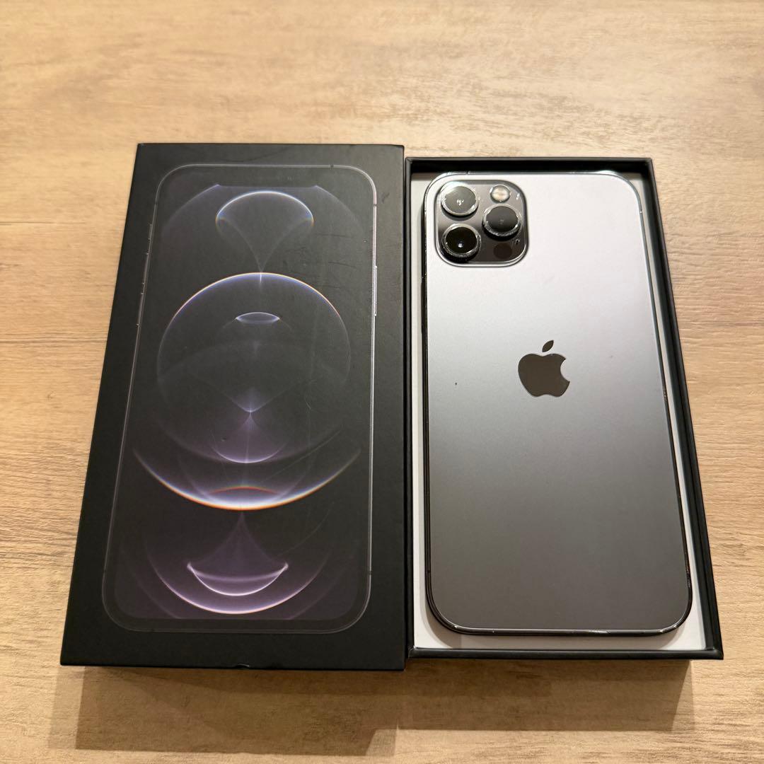 iPhone 12 Pro 128GB グラファイト 箱付き SIMロックなし