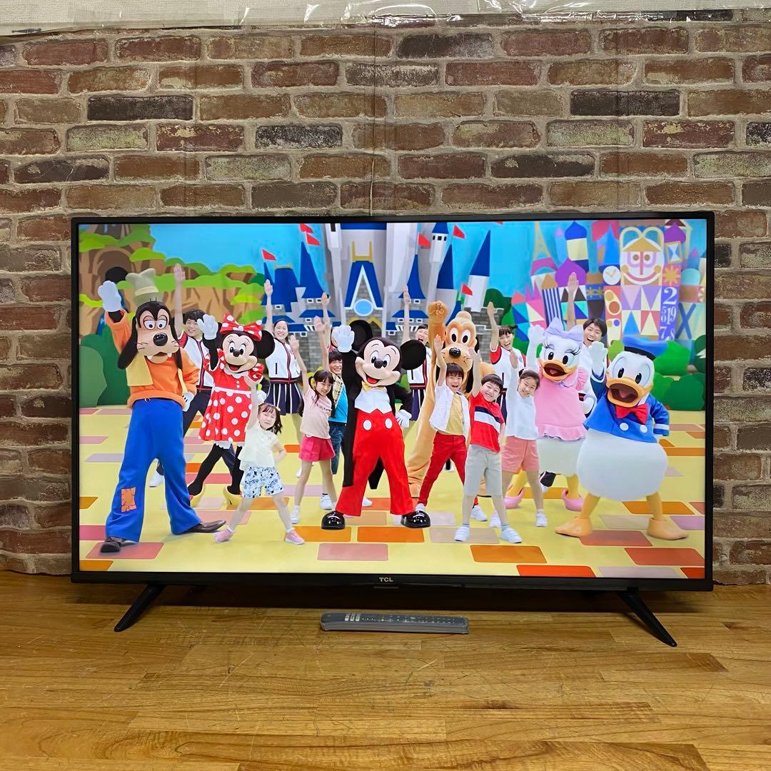 TCL 50V型 4K 液晶テレビ スマートテレビ 50P615 動画配信アプリ