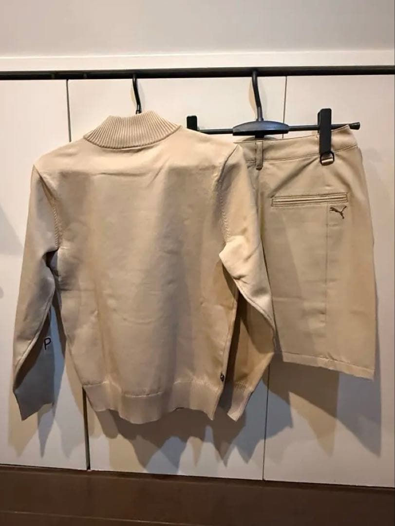 PUMA ベージュ　スカートセット　S