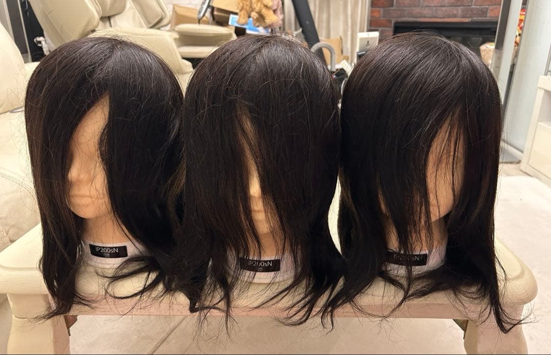 ip200sn 練習用ウィッグ 3体セット