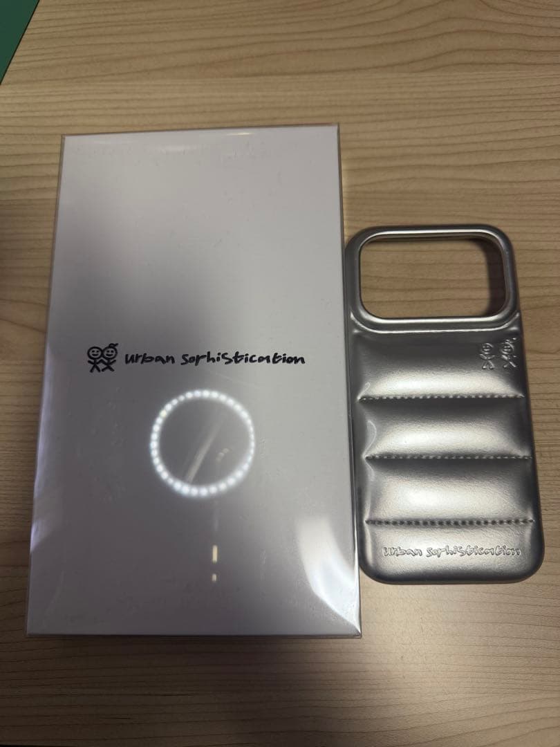 urban sophistication シルバー iPhone17proケース