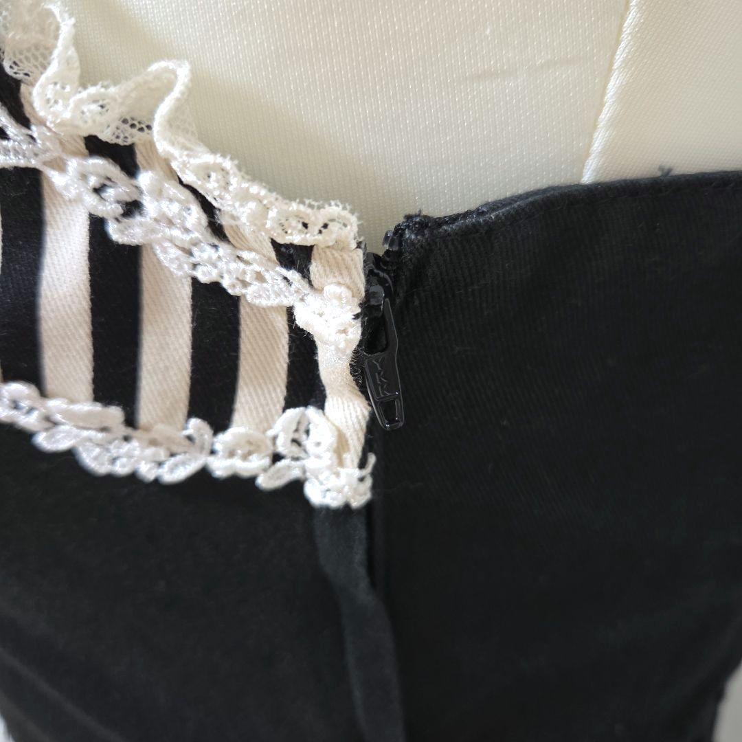 【InnocentWorld　イノセントワールド】 ワンピース　リボン　黒白