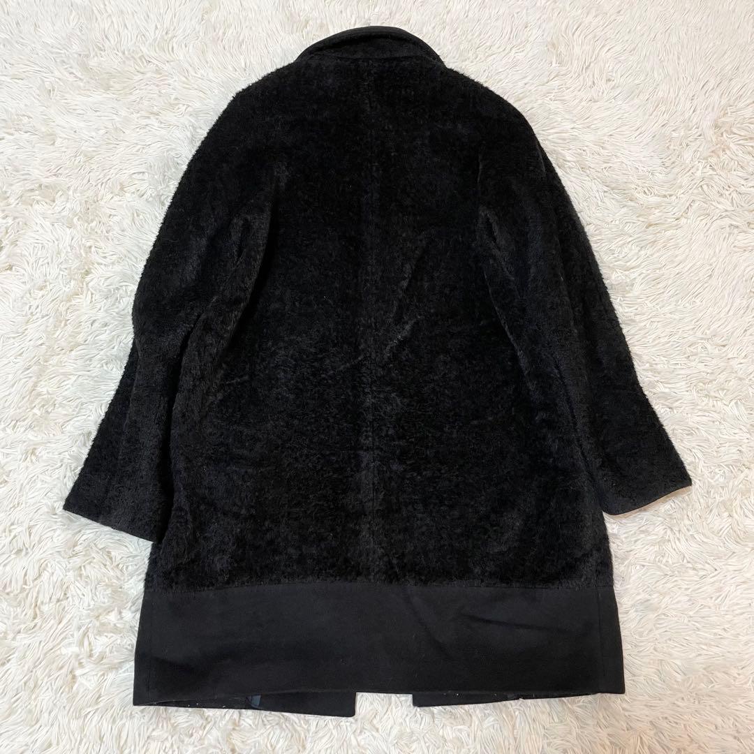 希少✨大きいサイズ マックスマーラ シャギーコート アルパカ XL ブラック