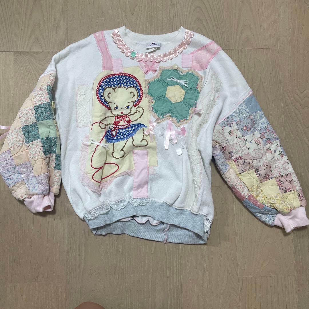 グニフニ♡くまちゃんのキルトカントリースウェット