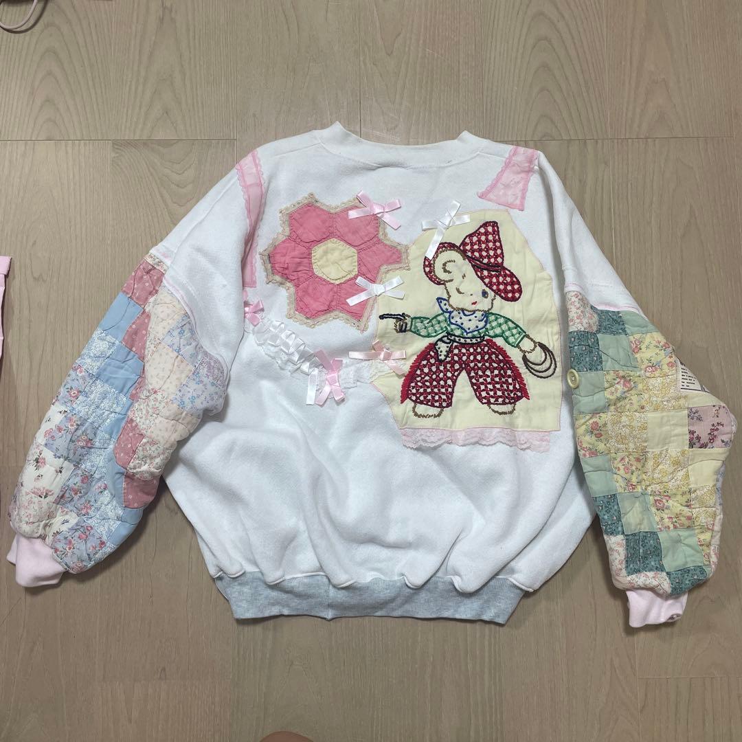 グニフニ♡くまちゃんのキルトカントリースウェット