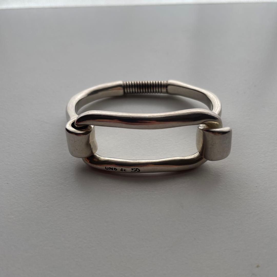 【美品】UNO de 50 ウノデシンクエンタ　バングル　レディース