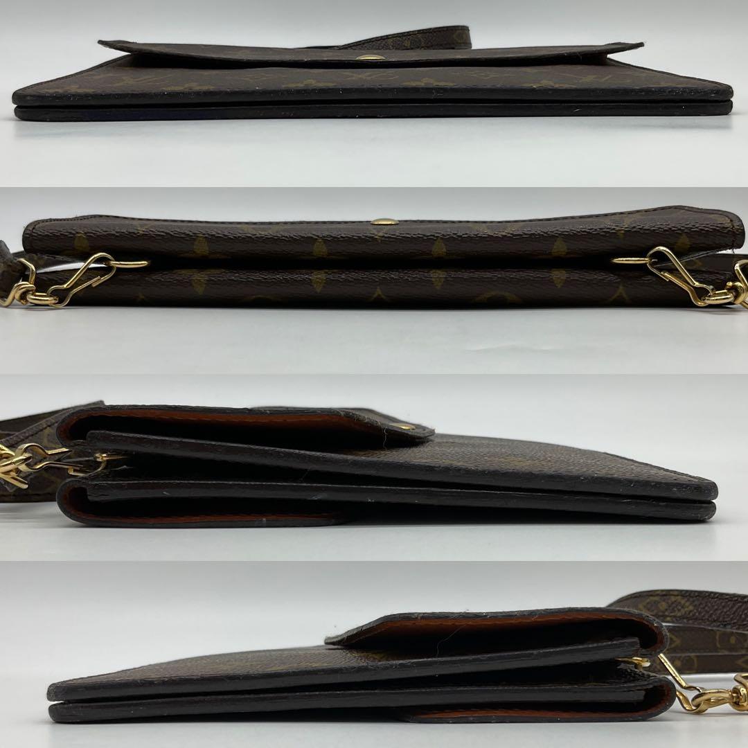 ルイヴィトン モノグラム クラッチバッグ ショルダー M51815 2_128