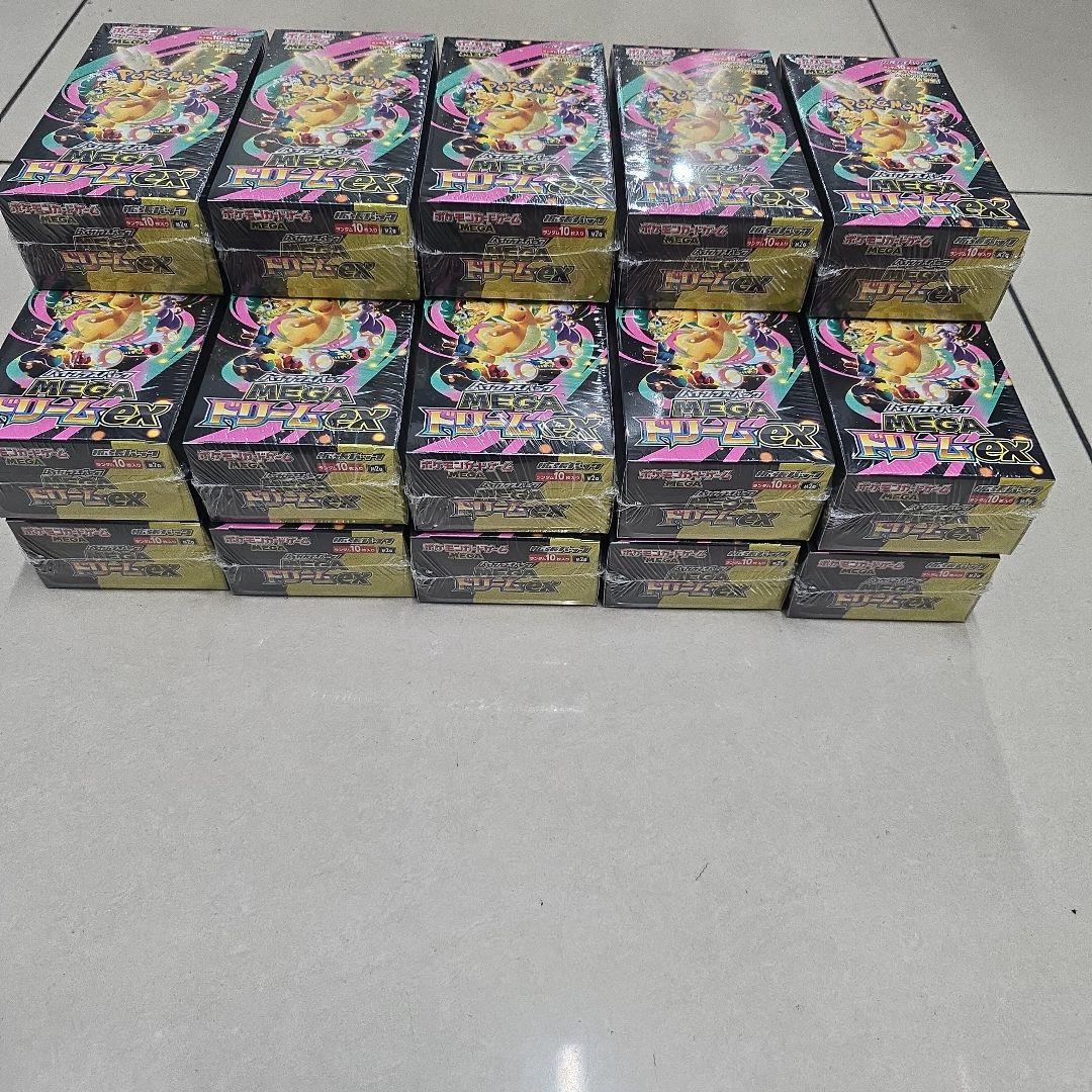 ポケモンMEGAドリームex25BOX 新品未開封シュリンク付き