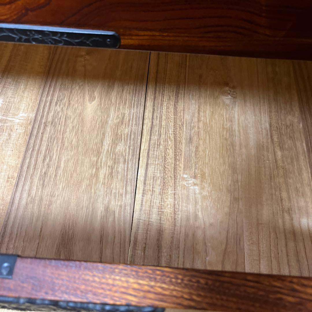 岩屋堂整理箪笥 和風木製タンス 105cm x 45cm x 115cm