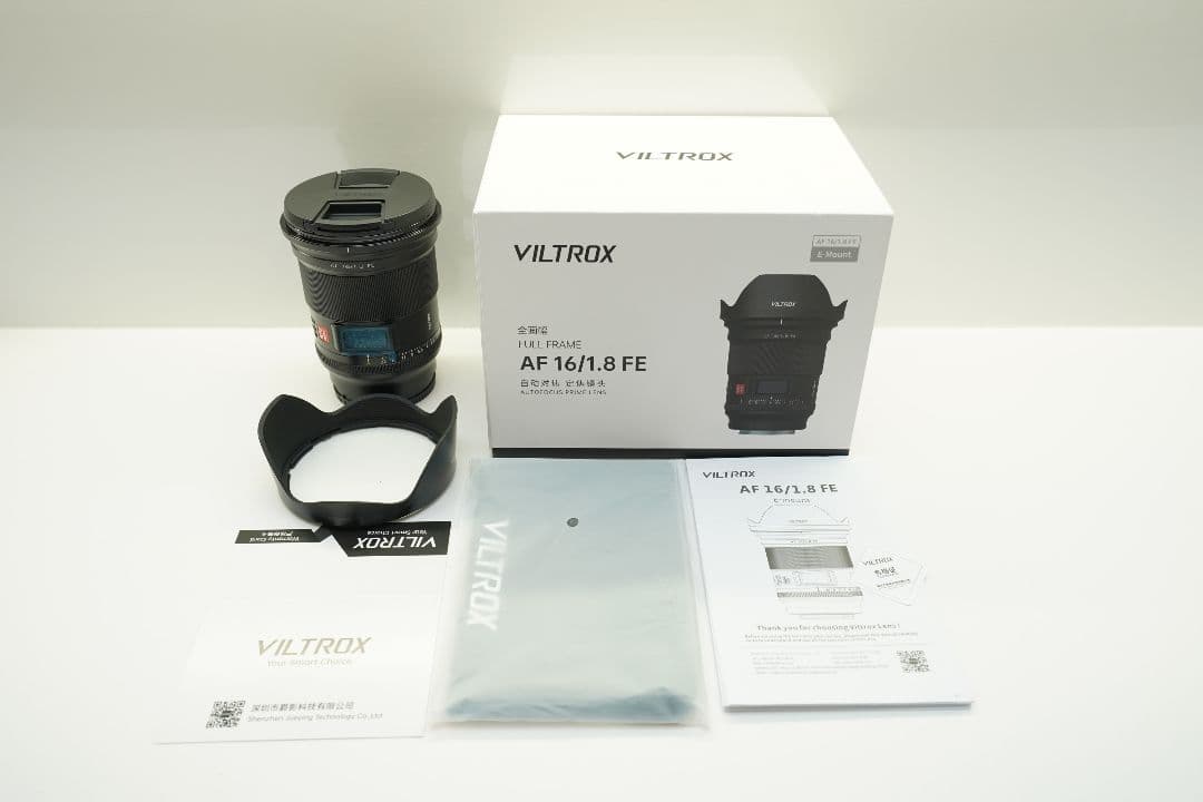 美品 Viltrox AF 16mm F1.8 FE ソニー用 フルサイズ