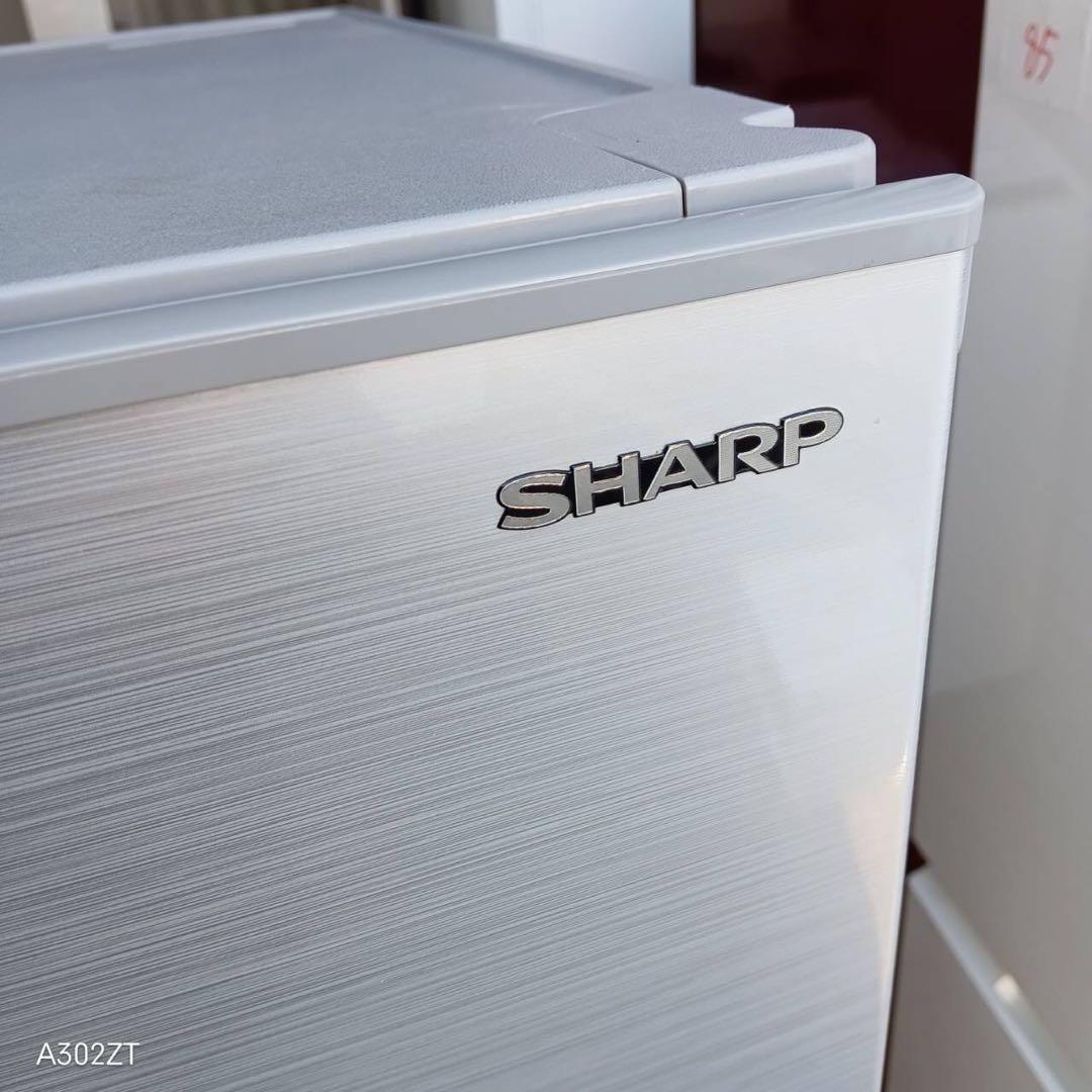 A89★2020年製★シャープ　冷蔵庫　右.左開き　シルバー　グレー　洗濯機