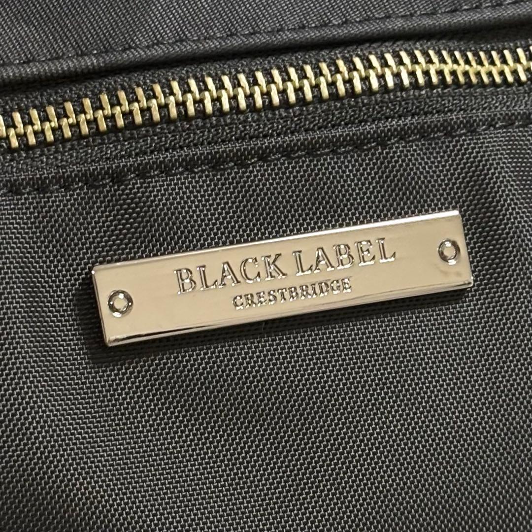 【美品】 ブラックレーベル クレストブリッジ リュック チェック スクエア
