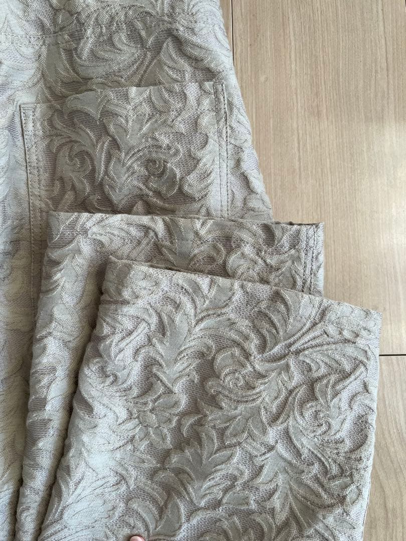 うにさま Conte ペイズリージャガードパンツ M38