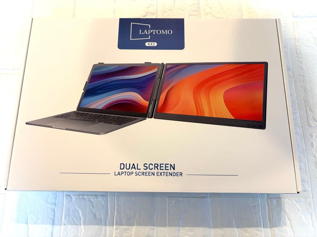 モバイルモニター 14インチ FHD 軽量 薄型 クリップ式 226°回転