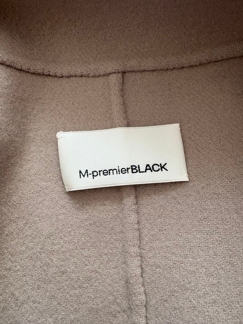 M-premier BLACK ベージュアウター サイズ36