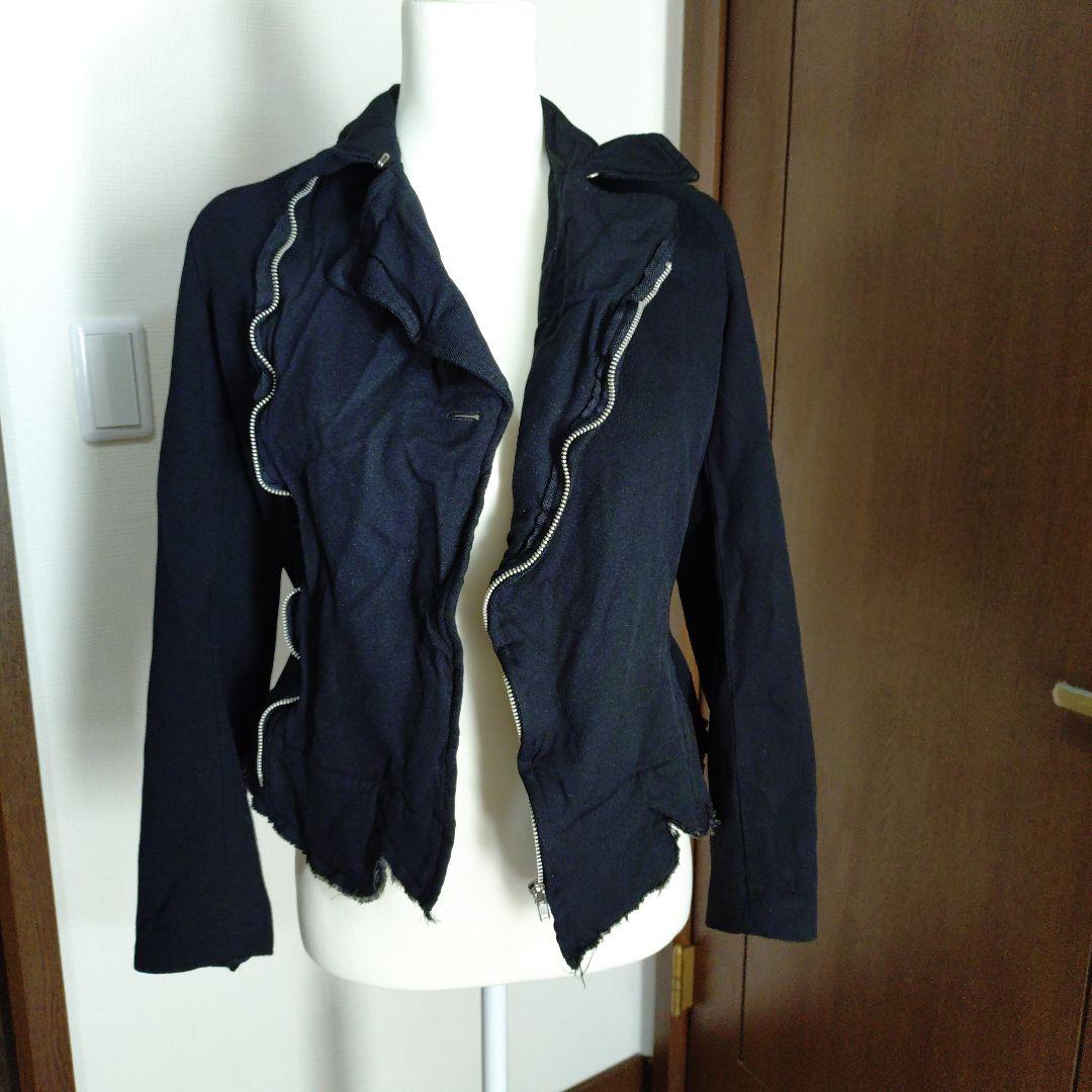 コムデギャルソン ローブデシャンブル　テーラードジャケット М ポリ縮絨加工