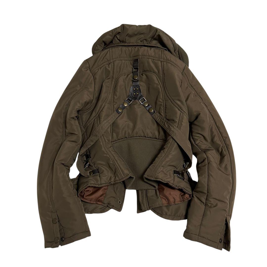 90's vintage lgbギミック　ミリタリージャケット グランジ　y2k