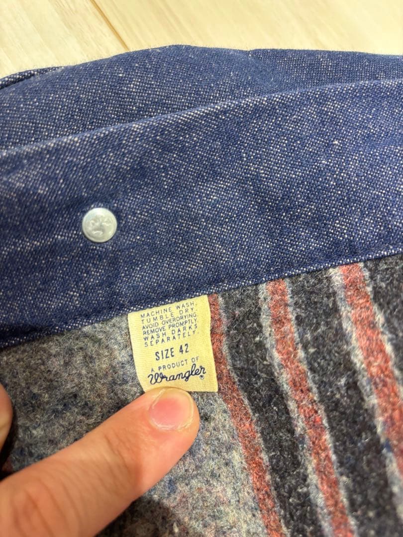 ラングラー　カバーオール　美品　ブランケット