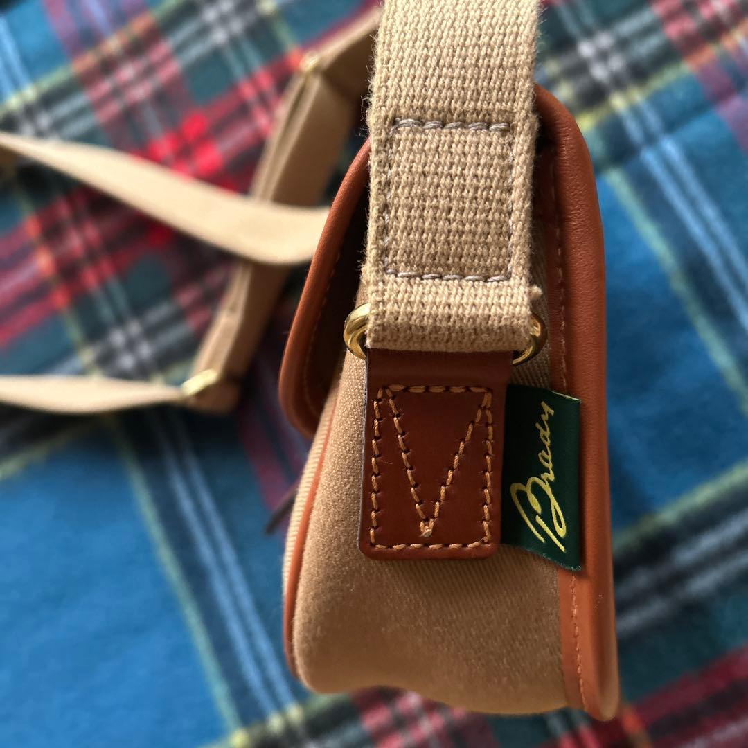 Barbour ベージュ ショルダーバッグ