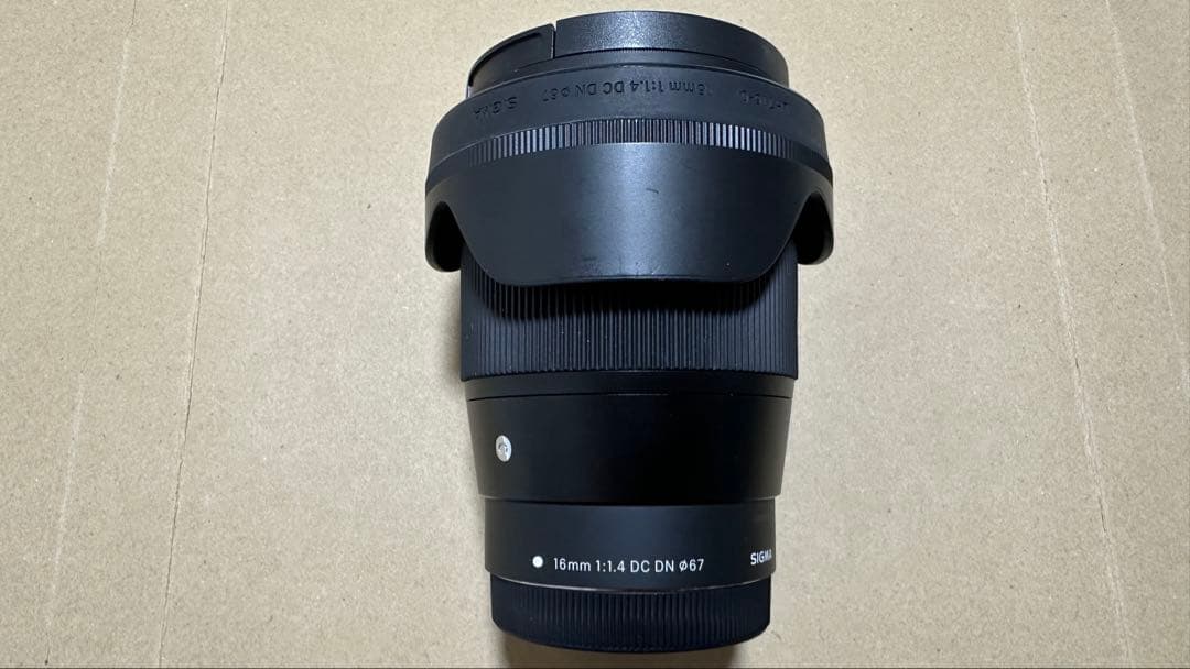 Sigma 16mm f1.4 dc dn EF-M マウント
