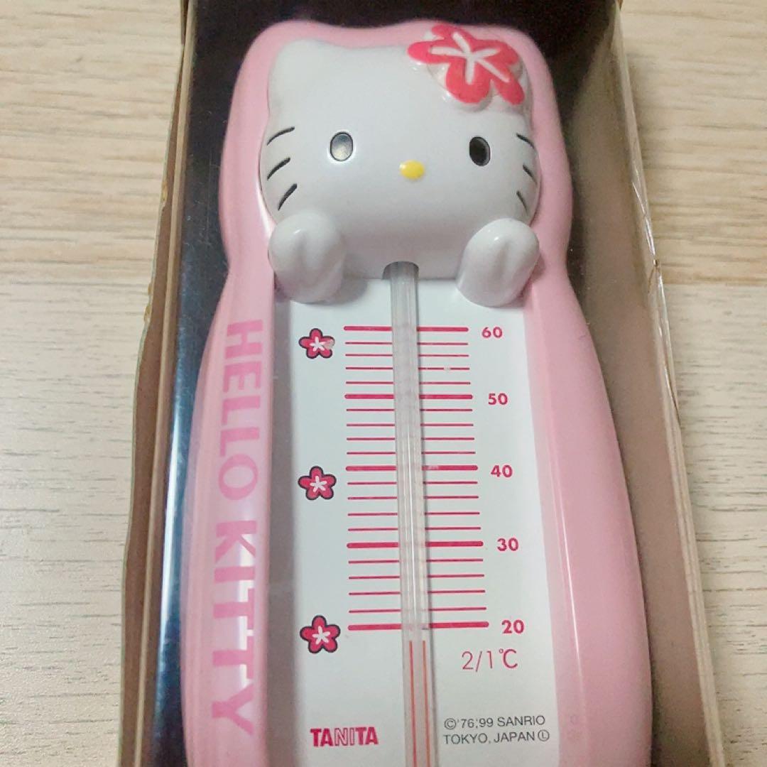 レア　サンリオ　レトロ　ハローキティ　湯温計