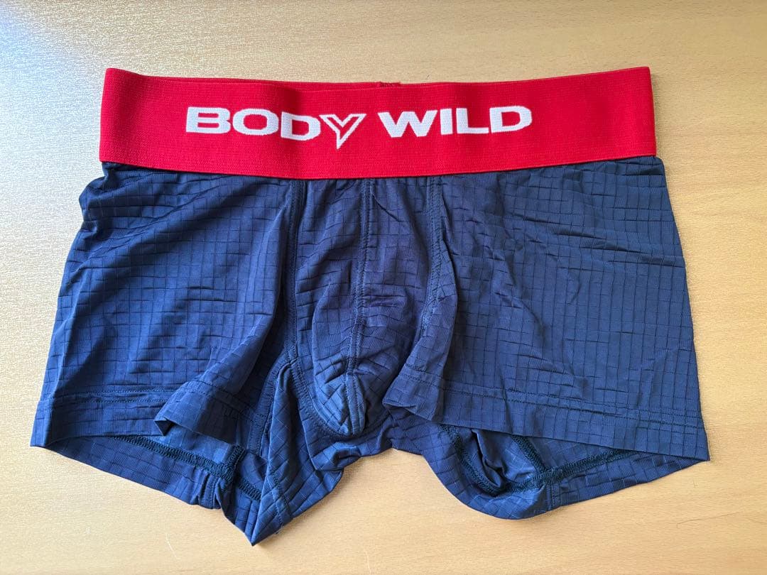 【廃盤】BODY WILD 初期ローライズボクサーパンツ BW2888ネイビー