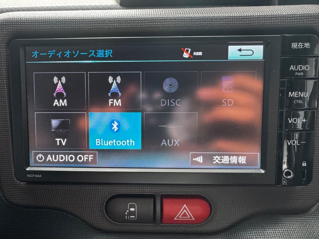 トヨタ NSCP-W64 トヨタ純正ナビ