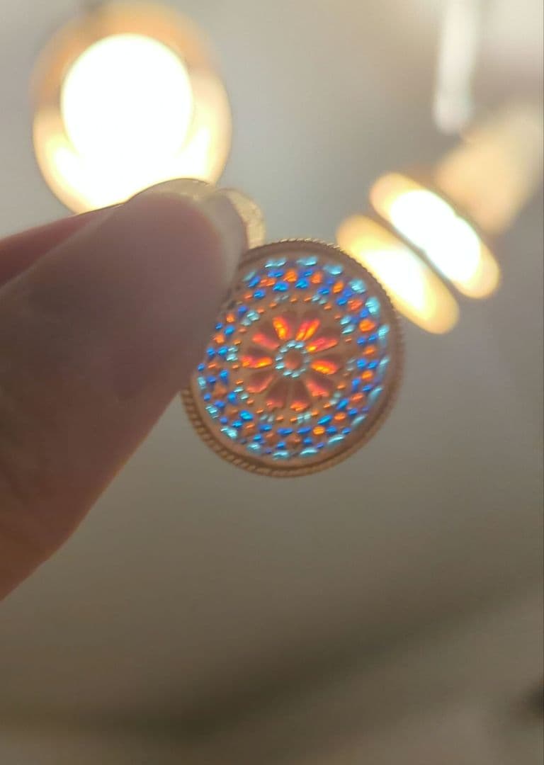 サント・シャペル礼拝堂　 ステンドグラス　ペンダントトップ