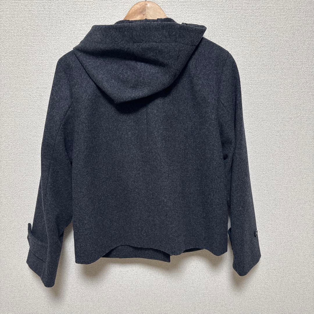 【美品】BEIGE, フード付きコート　サイズ2