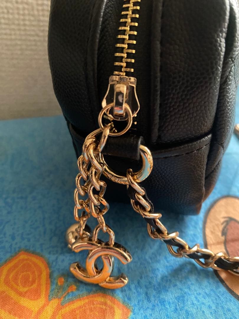 新品、未使用CHANELノベルティ、ブラックショルダーバッグ♡