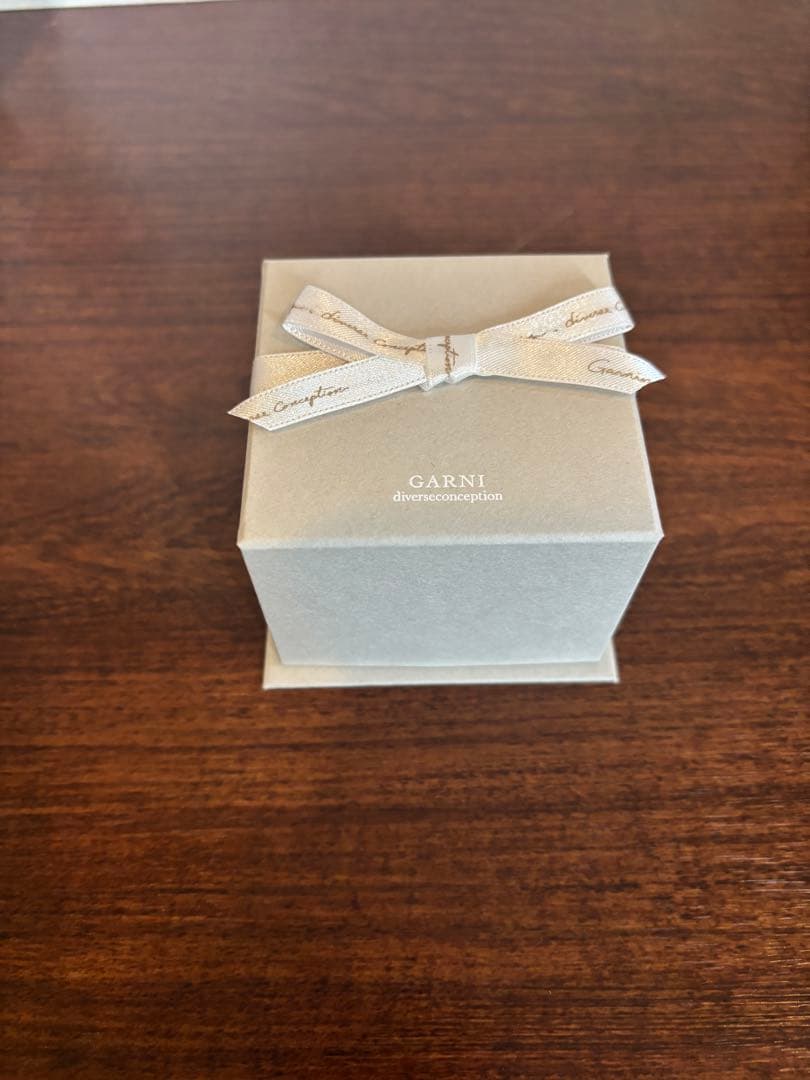 GARNI シルバー フープピアス