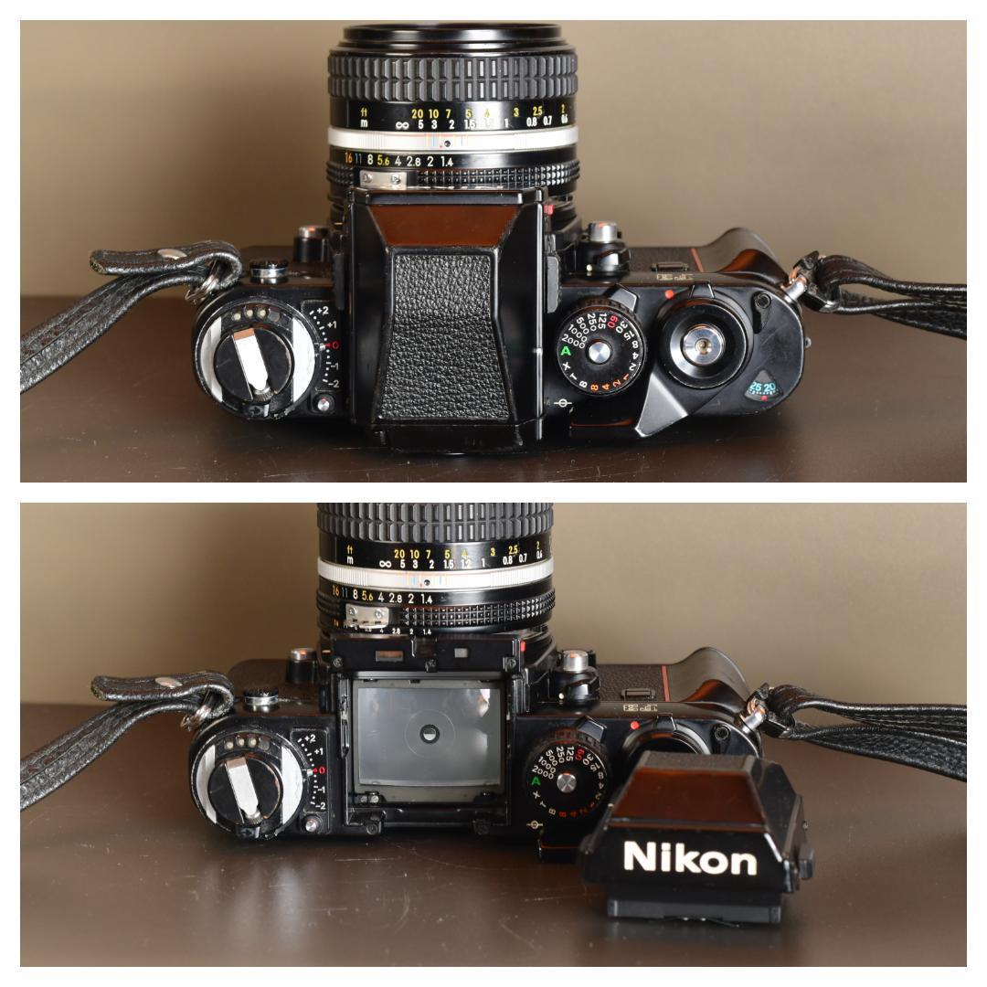 分解清掃・動作確認済 Nikon F3 ニコン 明るい単焦点レンズ　使える訳あり