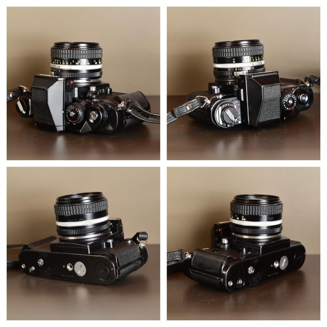 分解清掃・動作確認済 Nikon F3 ニコン 明るい単焦点レンズ　使える訳あり
