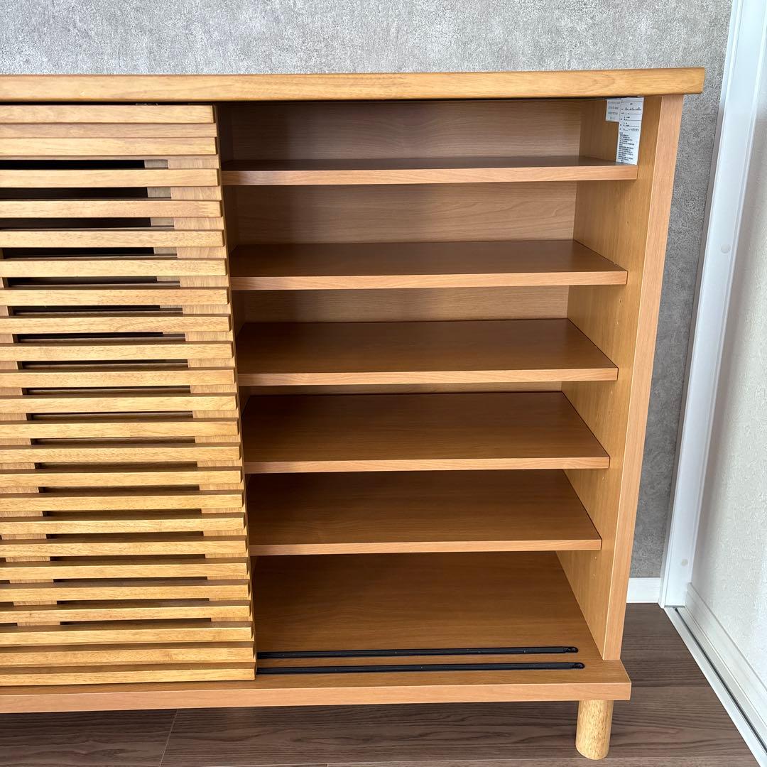 ニトリ シューズボックス モミジ120