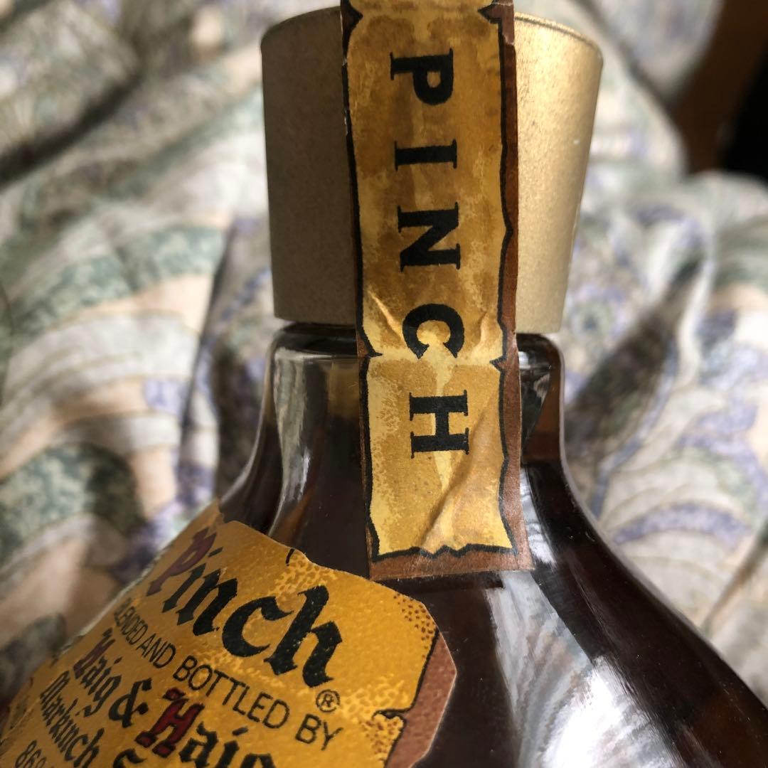 ヴィンテージ スコッチウイスキー「Pinch」未開封 年代物