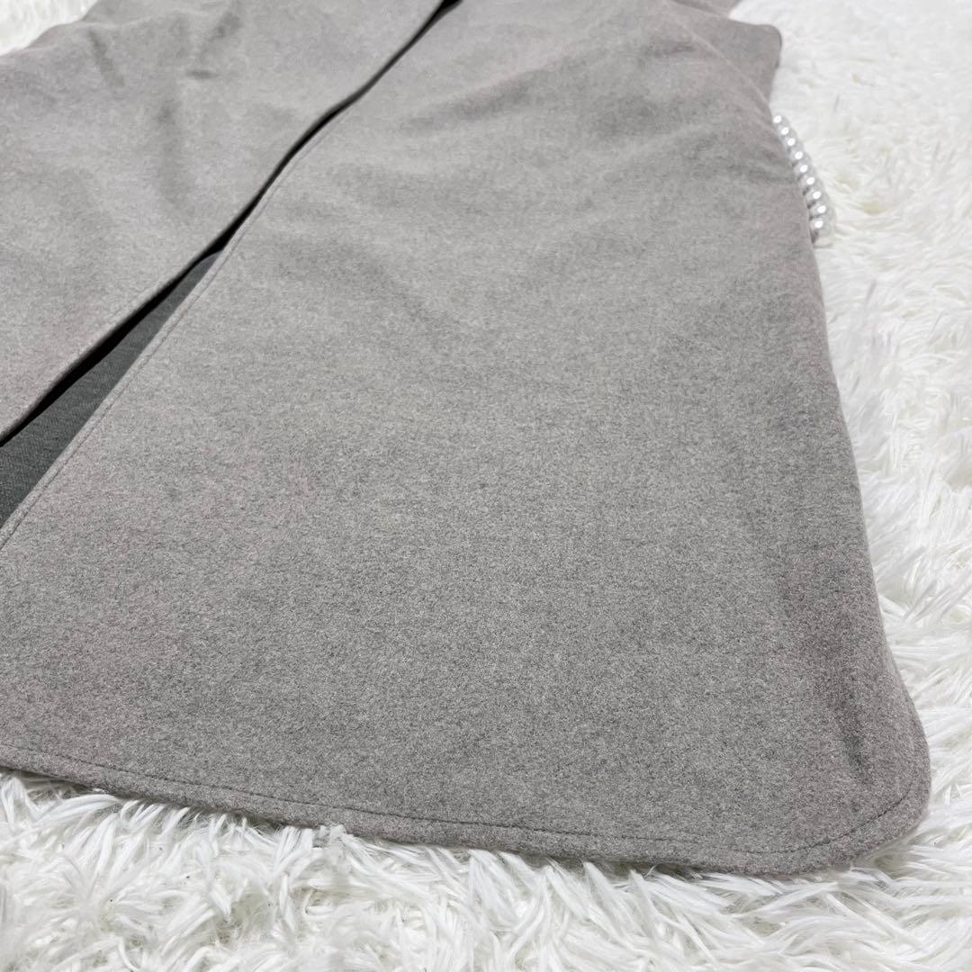 Rose Tiara✨XL ローズティアラ バックフリルロングジレ パール 42