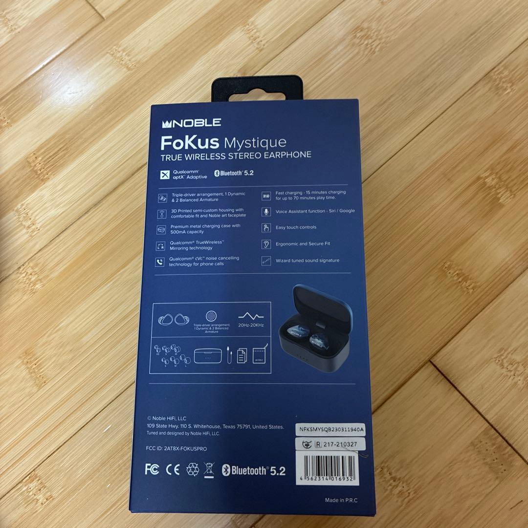 イヤホン FoKus Mystique