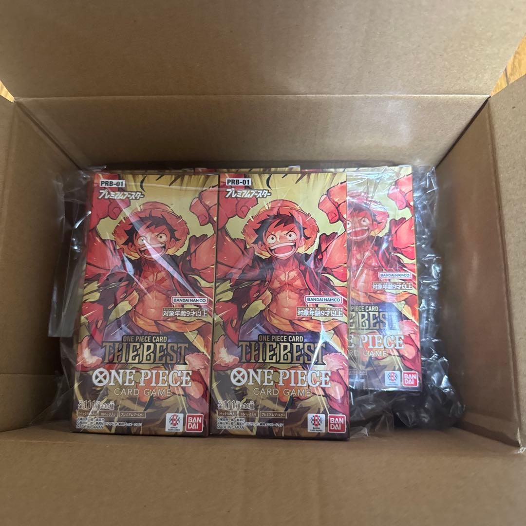 新品未開封　ワンピースカード　THE BEST 5BOX