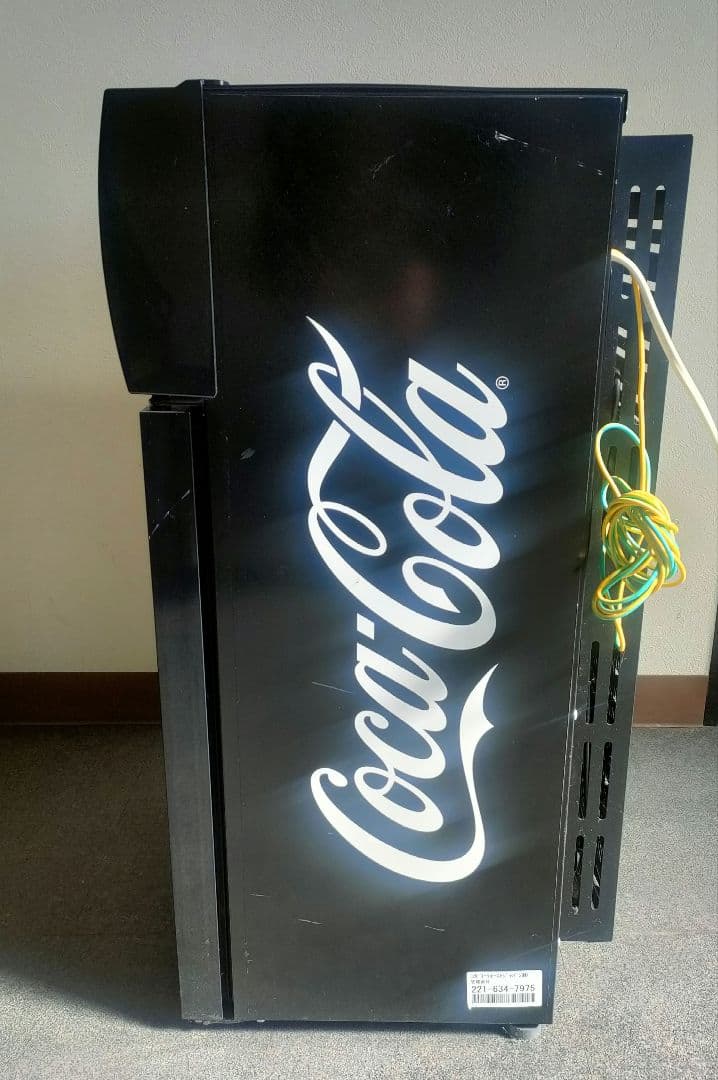 【ジャンク品】Haier　コカコーラ 冷蔵庫 非売品　ブラック