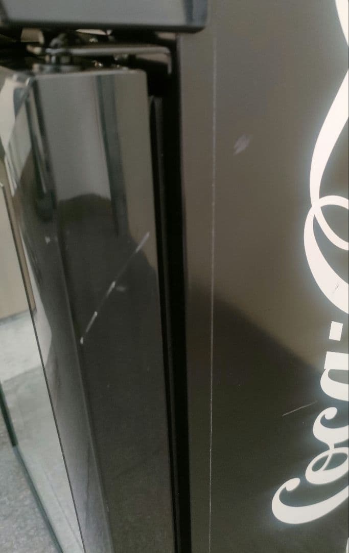 【ジャンク品】Haier　コカコーラ 冷蔵庫 非売品　ブラック