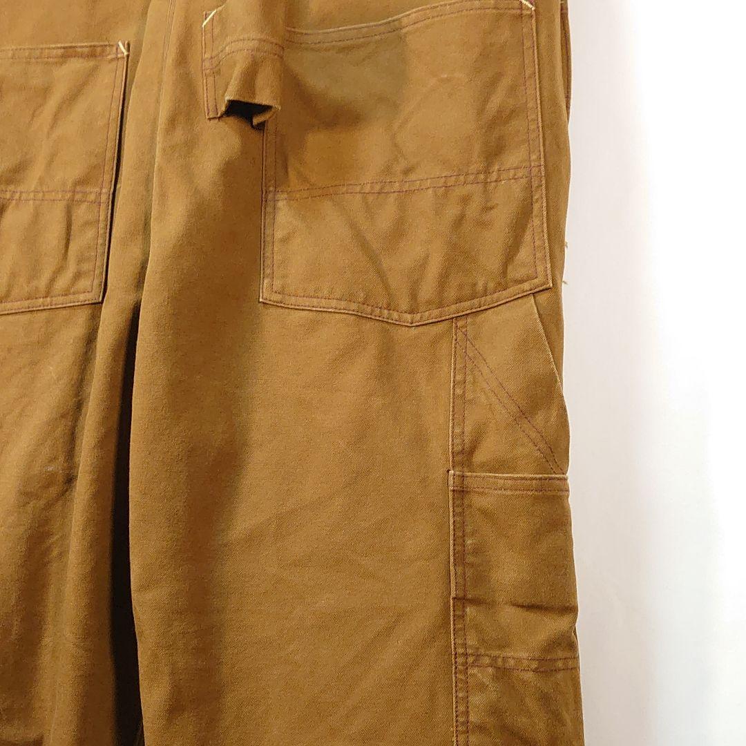 HEAD LIGHT 13oz ブラウンダック オーバーオール 32×32