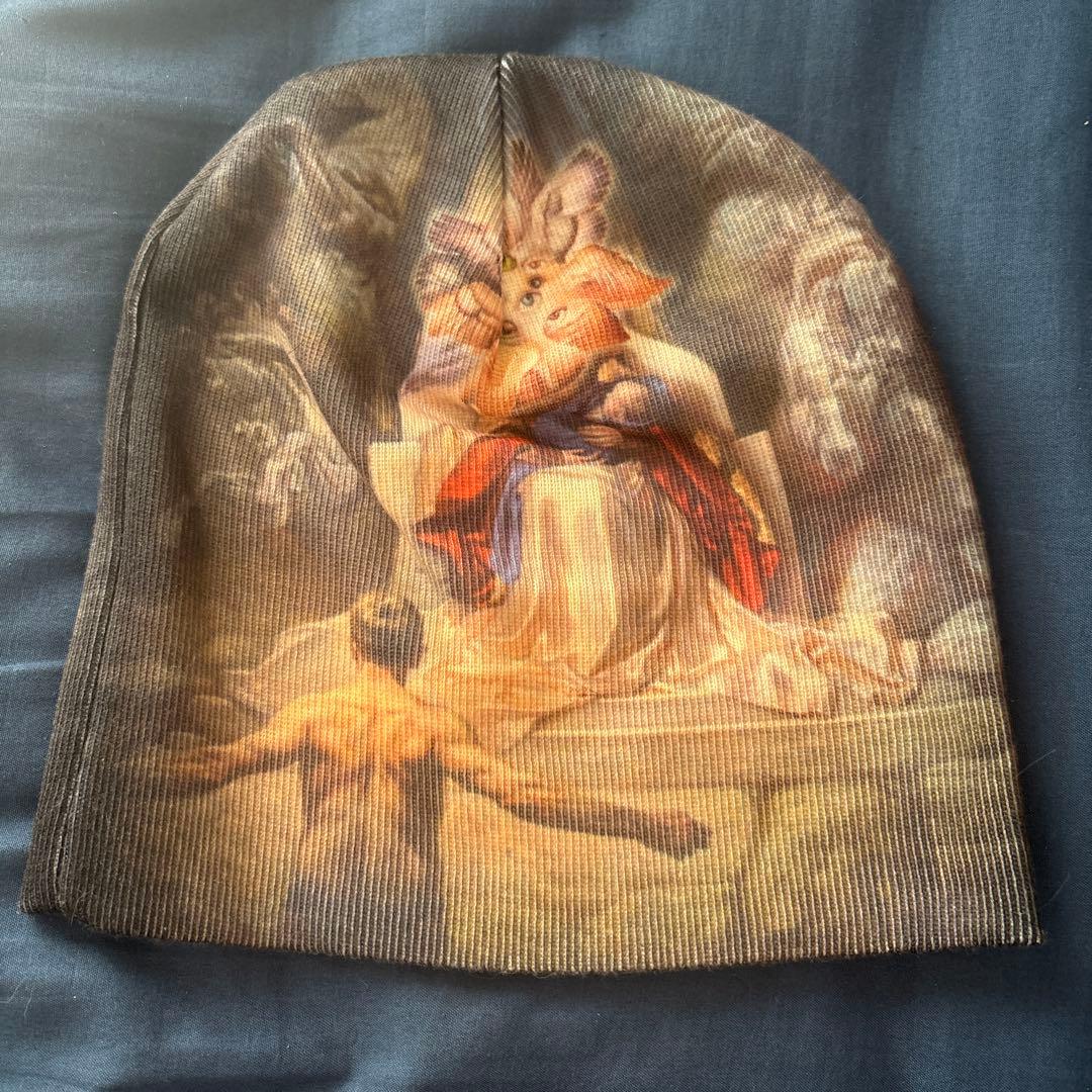 FUCKING AWESOME アートプリント ニット帽