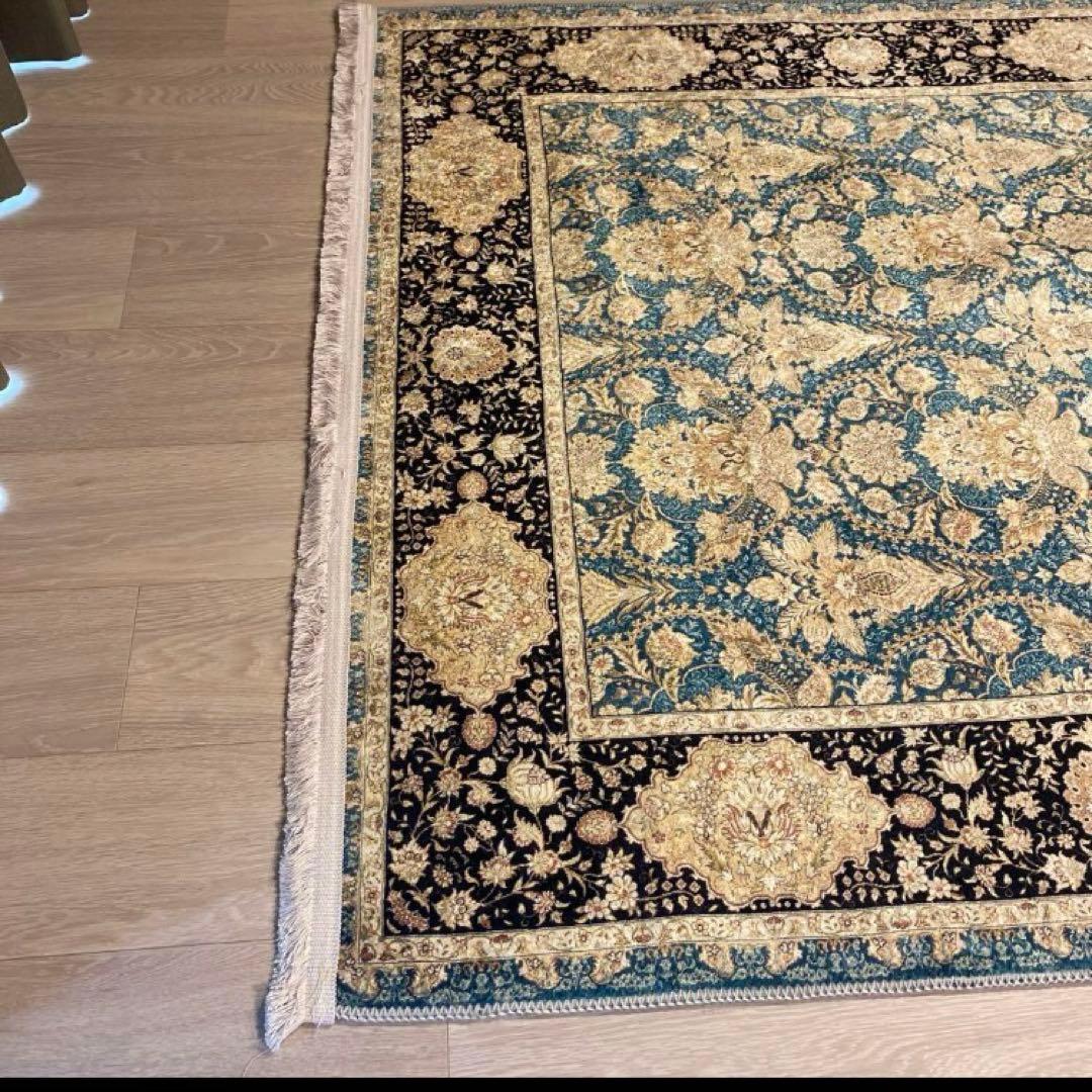 トルコのカーペット 120*180cm ラグ　洗える　アンティーク風