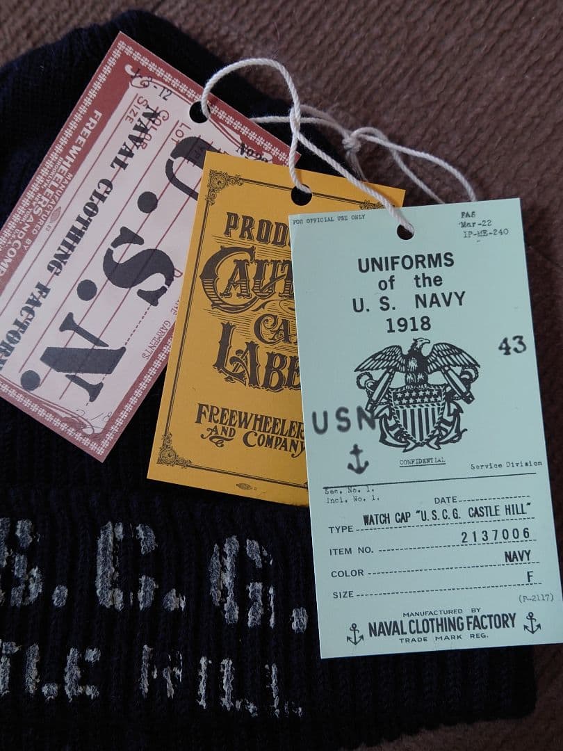 フリーホイーラーズ　WATCH CAP ニット帽