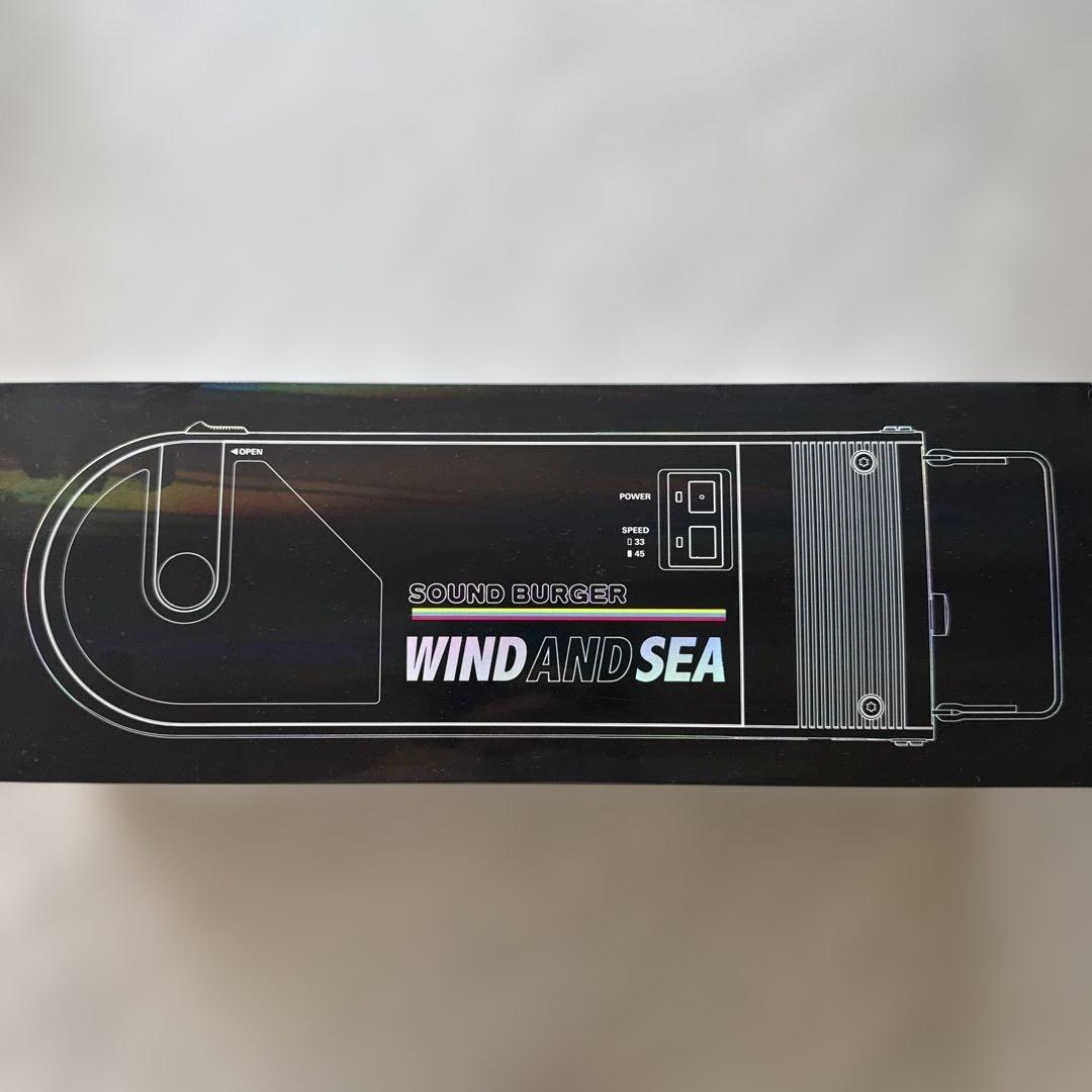 SOUND BURGER x WIND AND SEAコラボターンテーブル