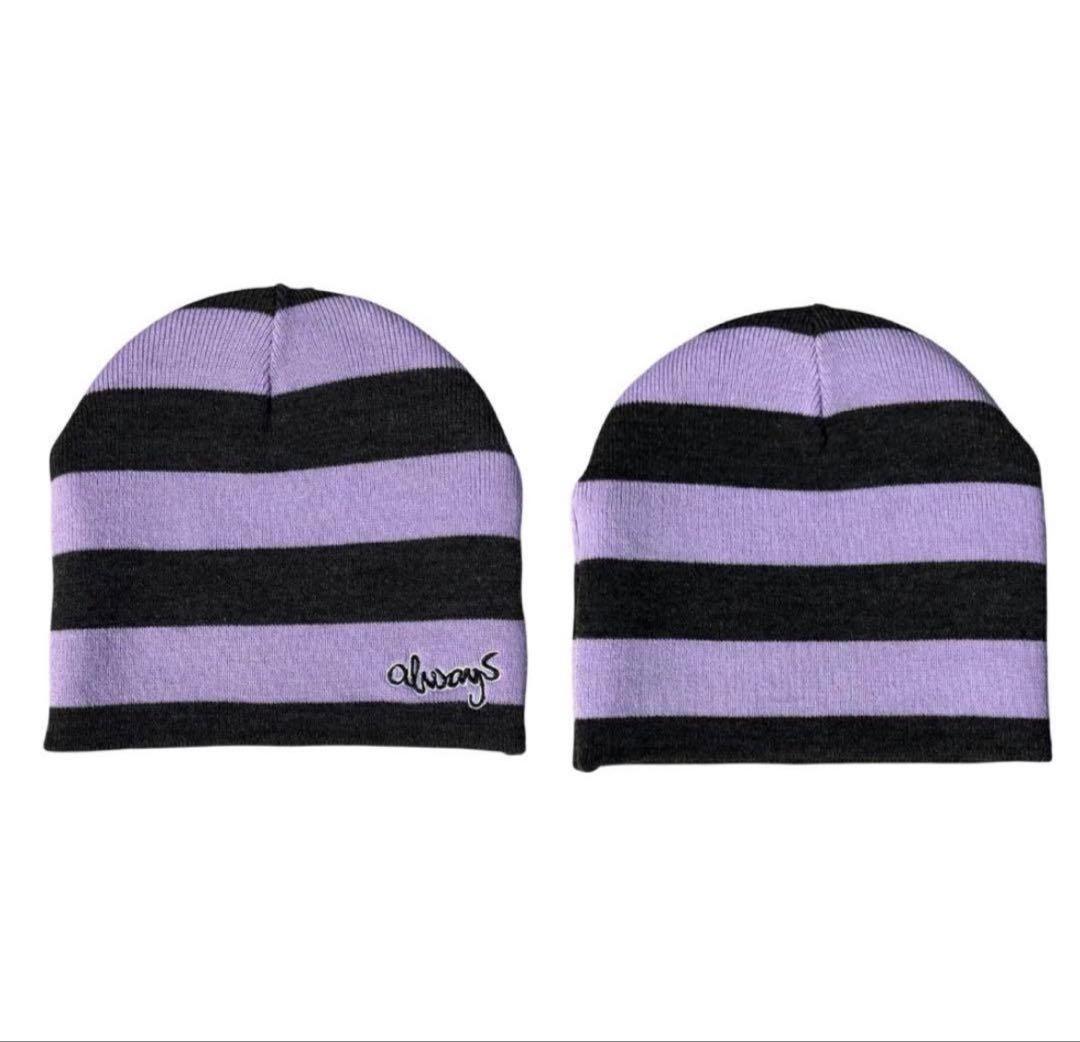 帽子 always reversible embroid